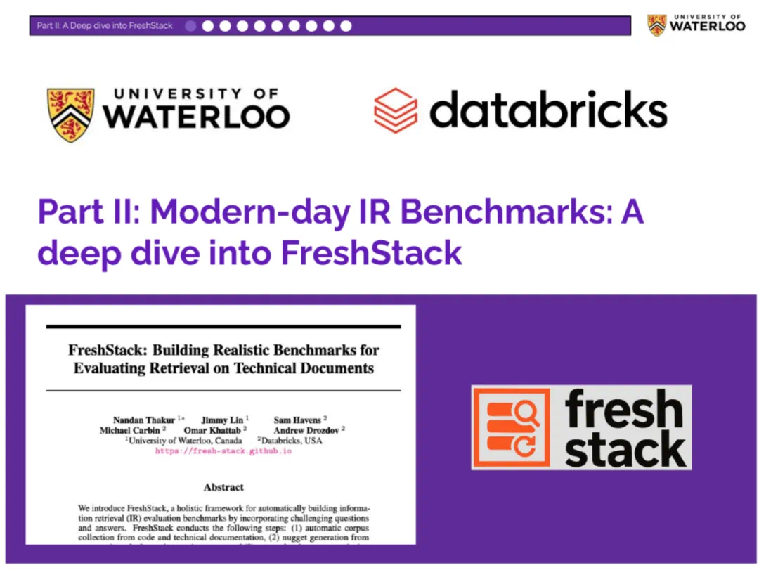 FreshStack基准