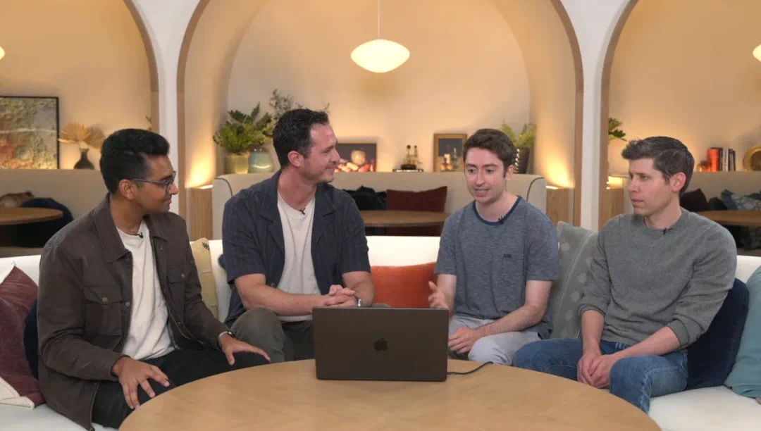 山姆・奥特曼参与产品发布