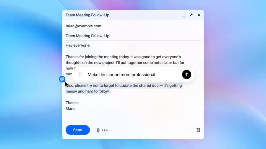 ChatGPT智能建议功能