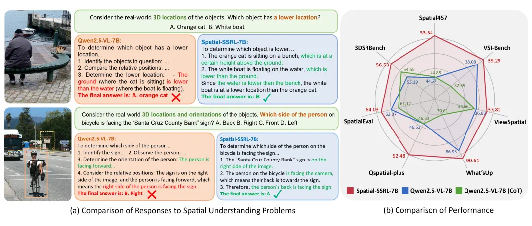 Spatial-SSRL性能评测结果